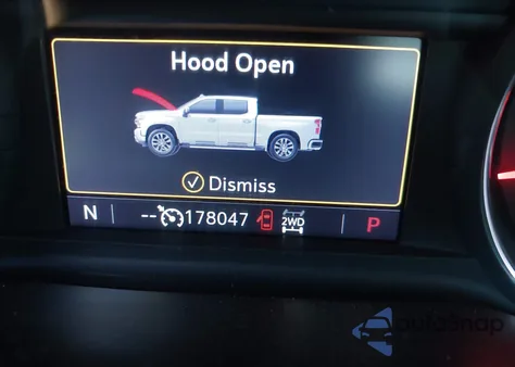 2019 Chevrolet Silverado 1500 Lt z USA, uszkodzony, nr VIN 3GCUYDED5KG134482